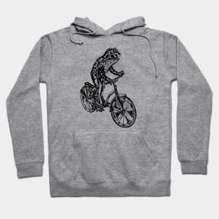 SEEMBO Frog Cycling Bicycle Bicycling Biker Biking Fun Bike Hoodie